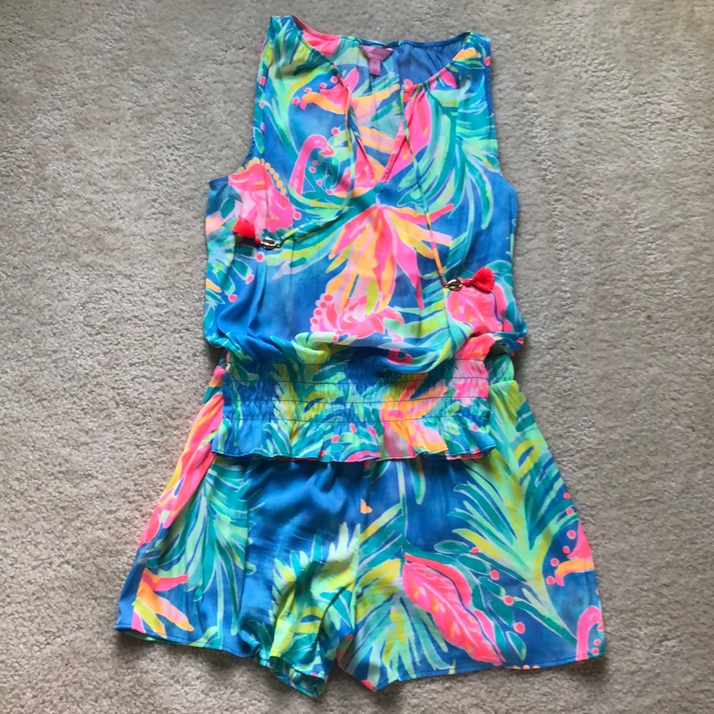 Lilly Pulitzer tank and short set size McLister